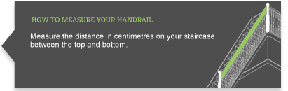 Where to measure Handrail